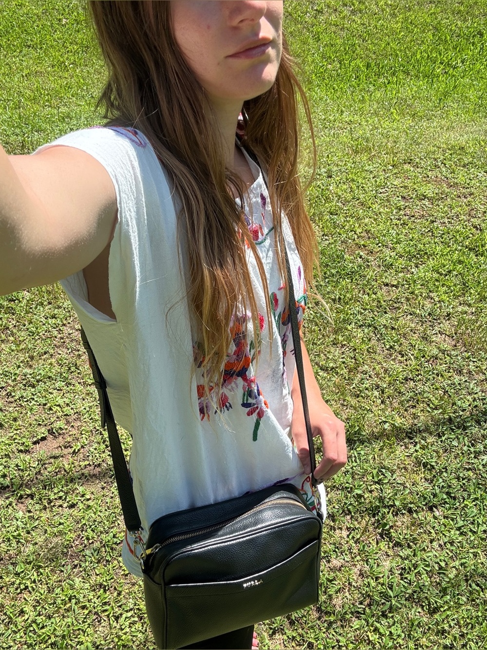 Furla Pebbled Leather Crossbody Bag - Picture 4 of 17